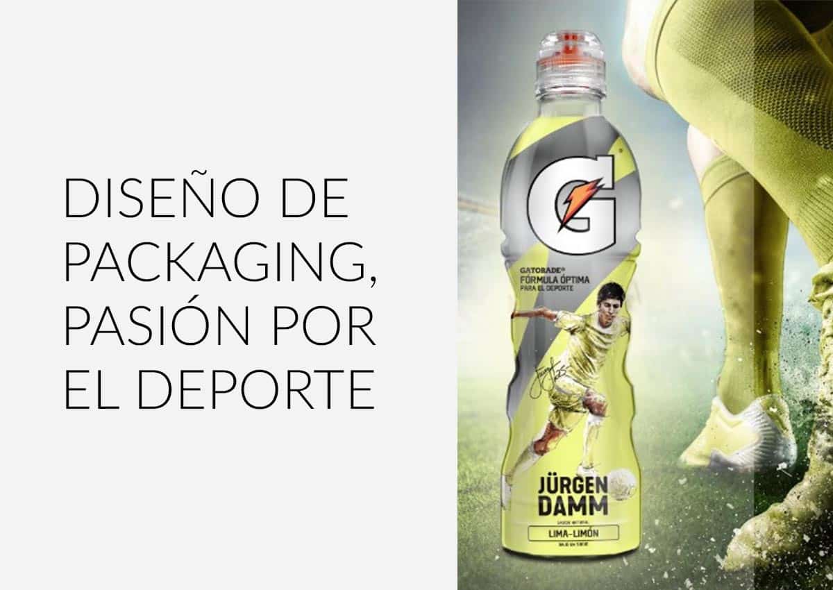 Imaginity, Gatorade, Diseño de Packaging, Botella