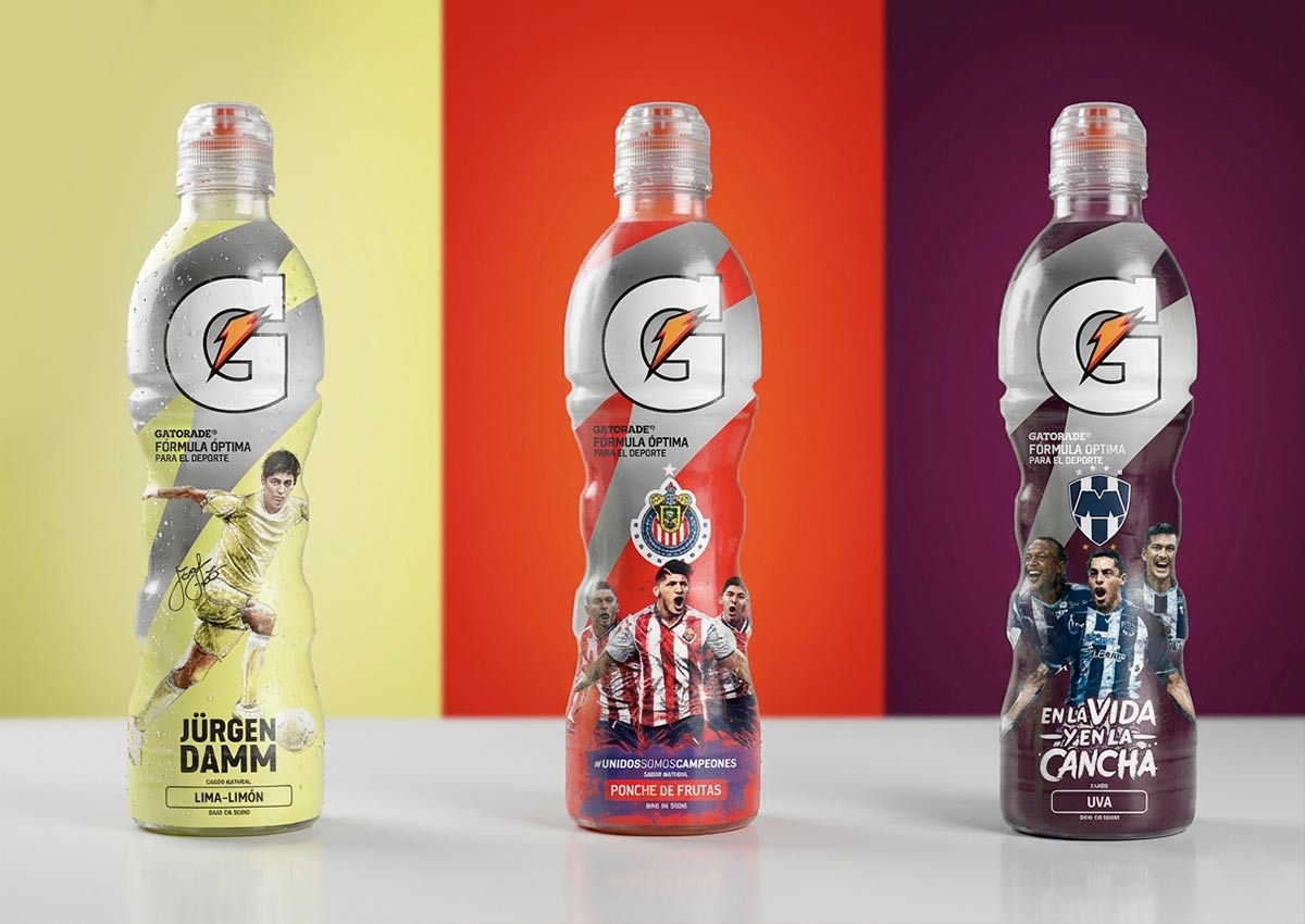 Imaginity, Gatorade, Soccer, Packaging Design, Flavors