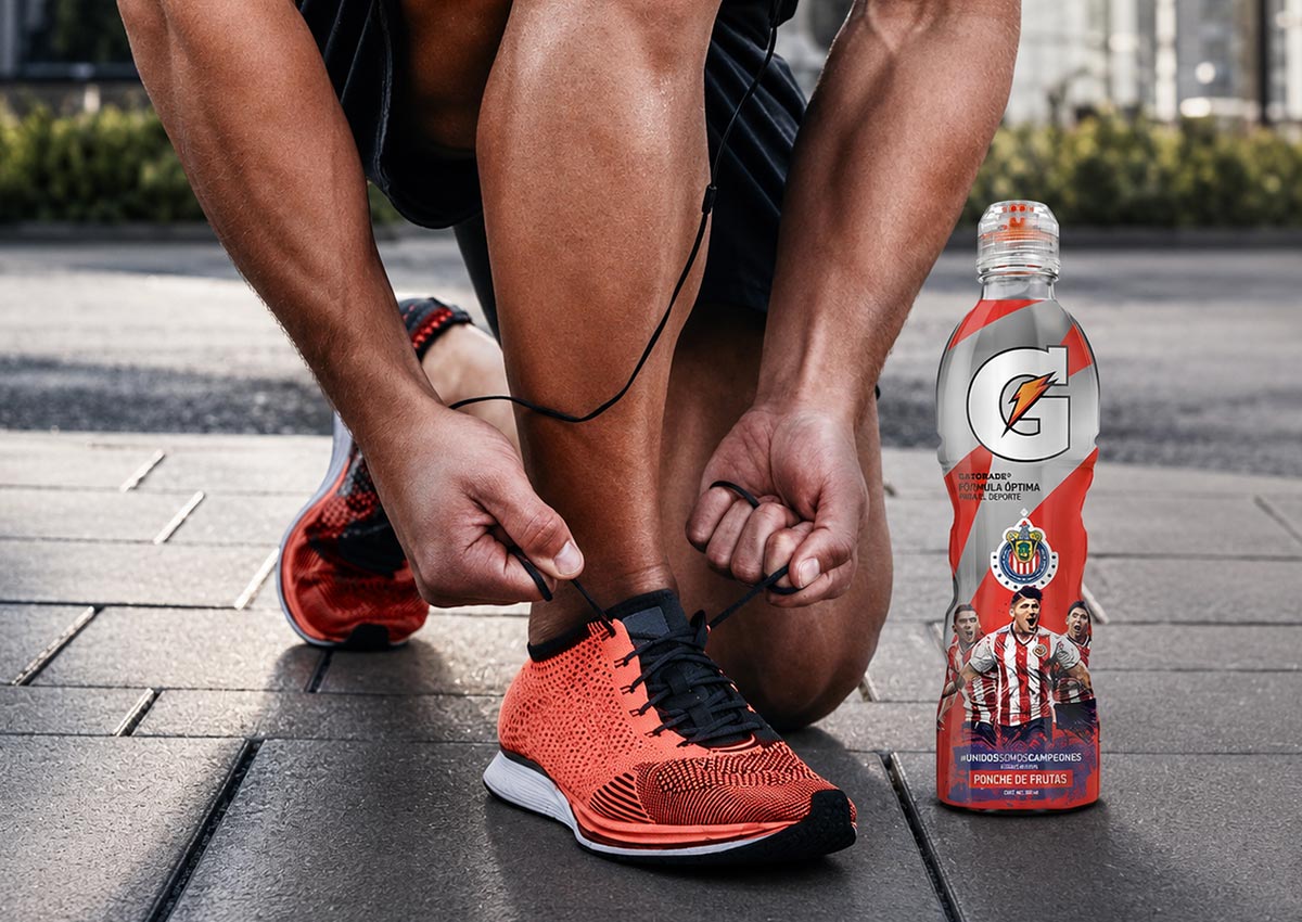 Imaginity, Gatorade, Soccer, Packaging Design, Ready For Action, Functional Beverages
