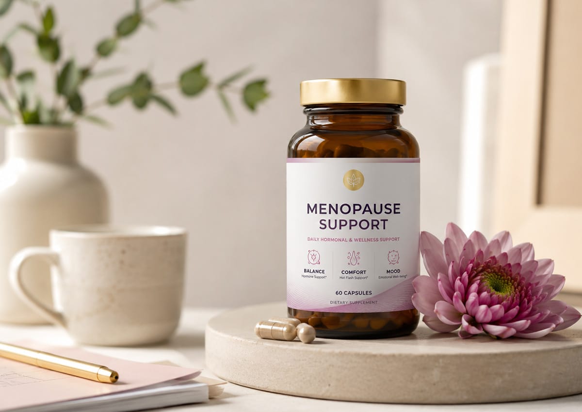Imaginity, Global Experience, Adult Care And Wellness, Lifestyle, Menopause Support Supplements Design