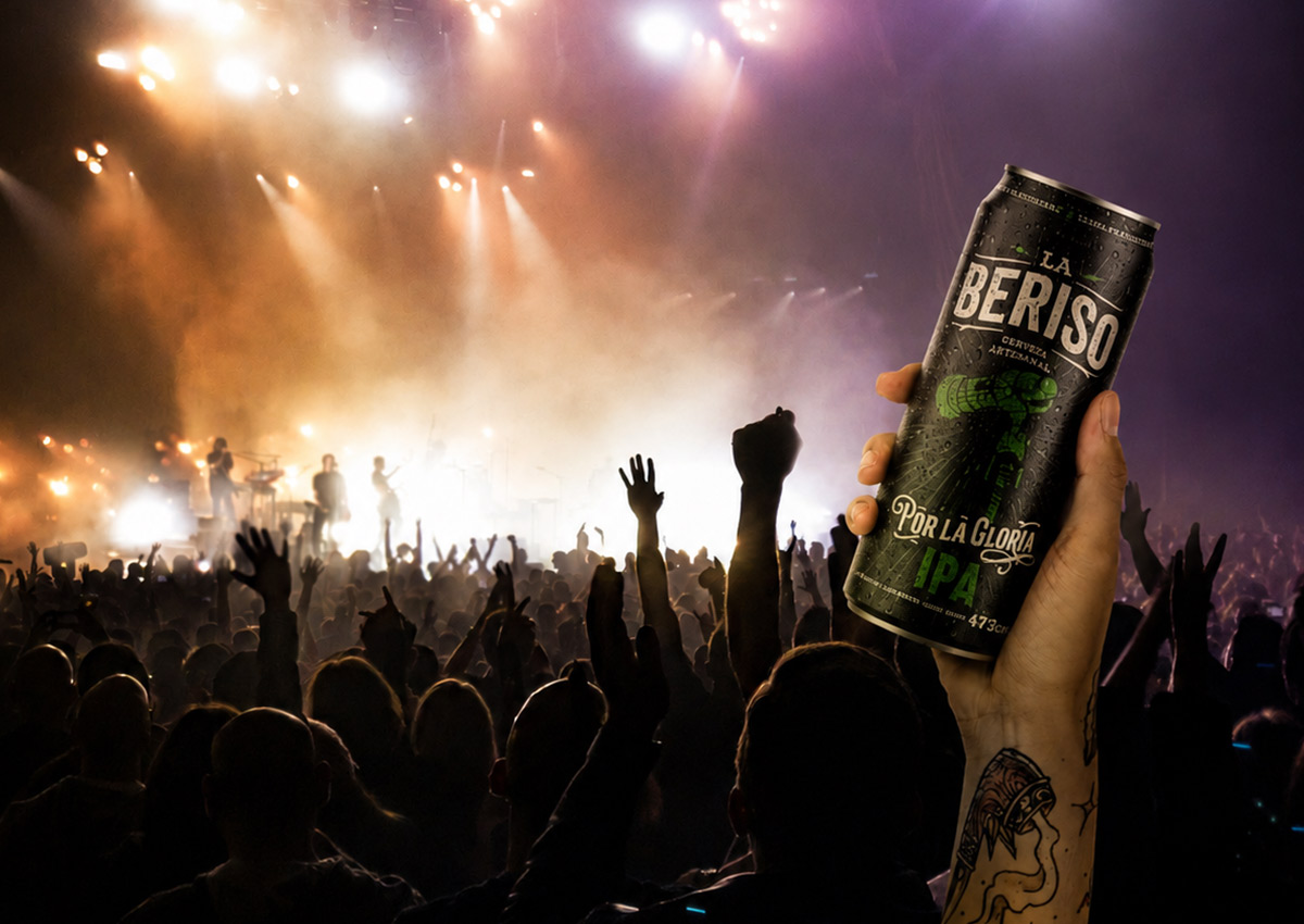 Imaginity, Global Experience, Beer, Packaging, Limited Editions, La Beriso, Rock Music, Concert