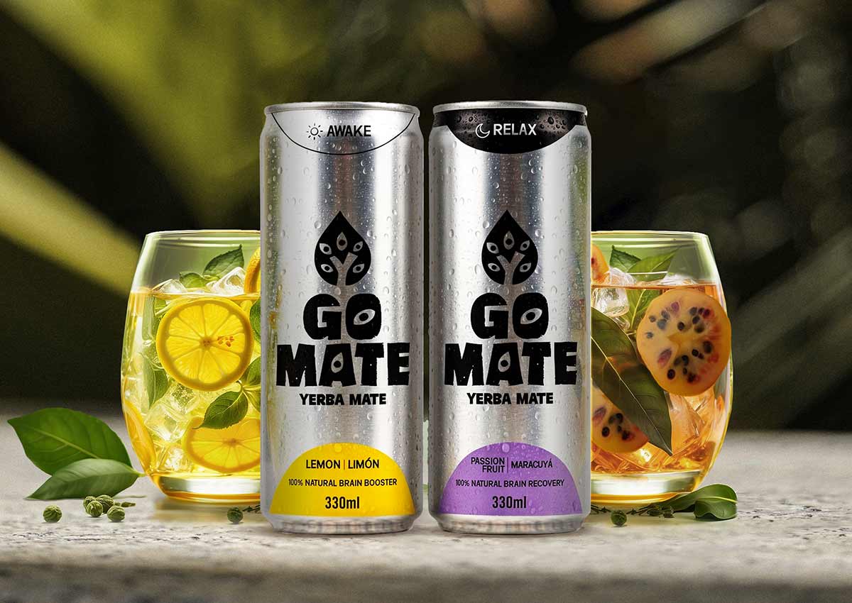 imaginity, gomate, branding diseño de packaging, awake relax cans