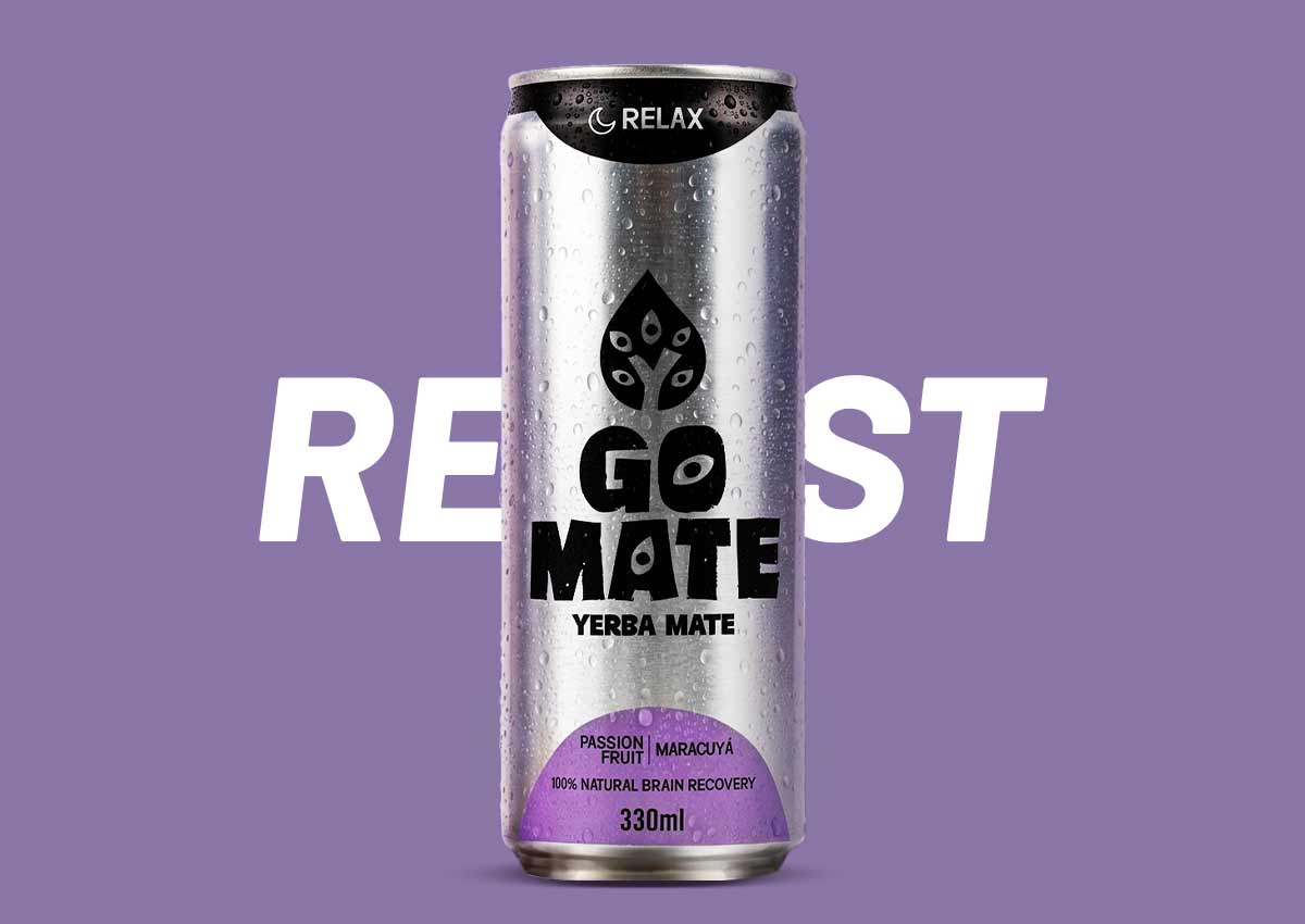 imaginity, gomate, branding diseño de packaging, relax can