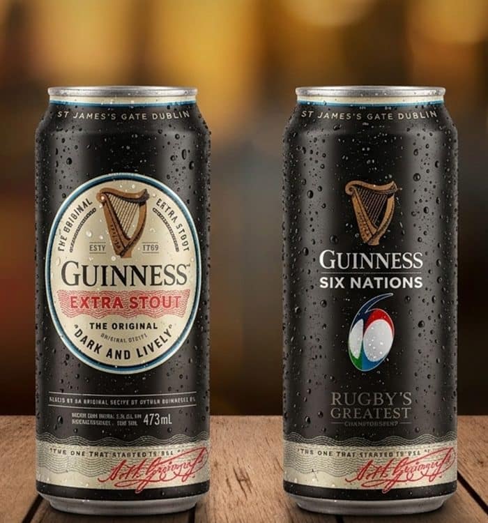 Imaginity, Guinness, Rugby 6 Nations Championship, Can, Packaging Design, Beer