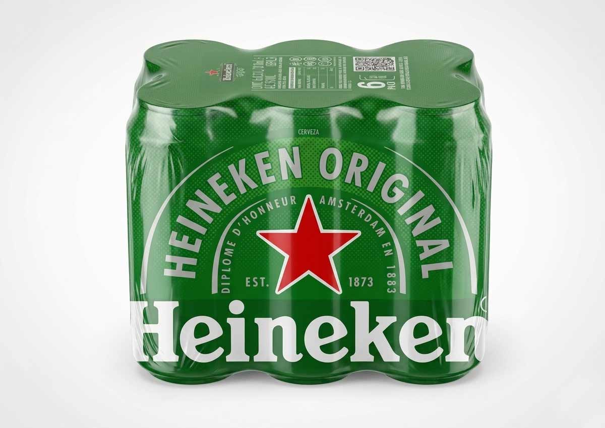 imaginity, heineken panama, packaging design, 6 pack