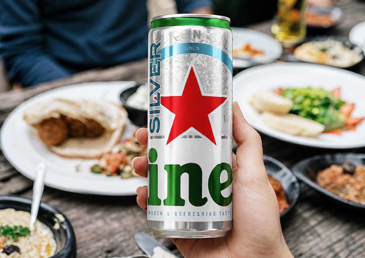 imaginity, heineken silver panama, packaging design, can friends