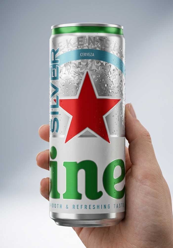 imaginity, heineken silver panama, packaging design, can silver