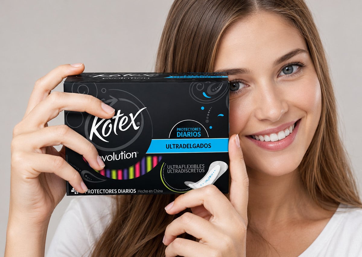 Imaginity, Kimberly Clark Latam, Kotex Evolution, Packaging Design, Woman