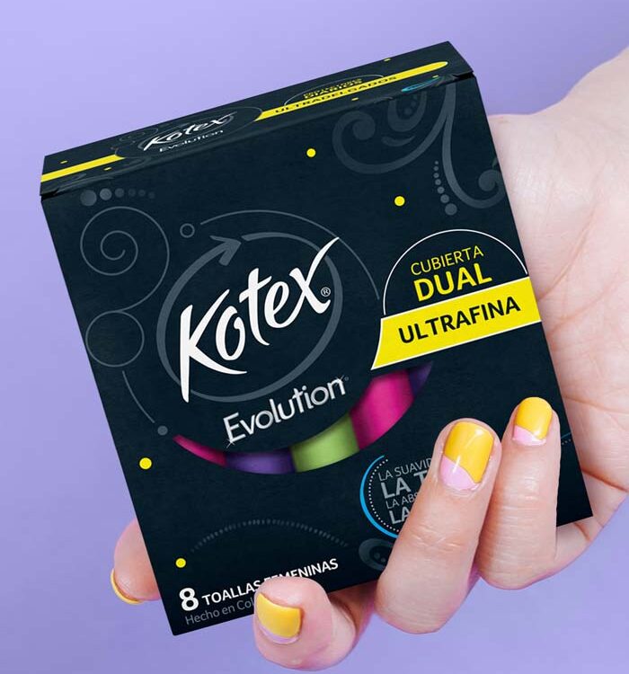 Imaginity, Kotex Evolution, Brandign, Packaging Design