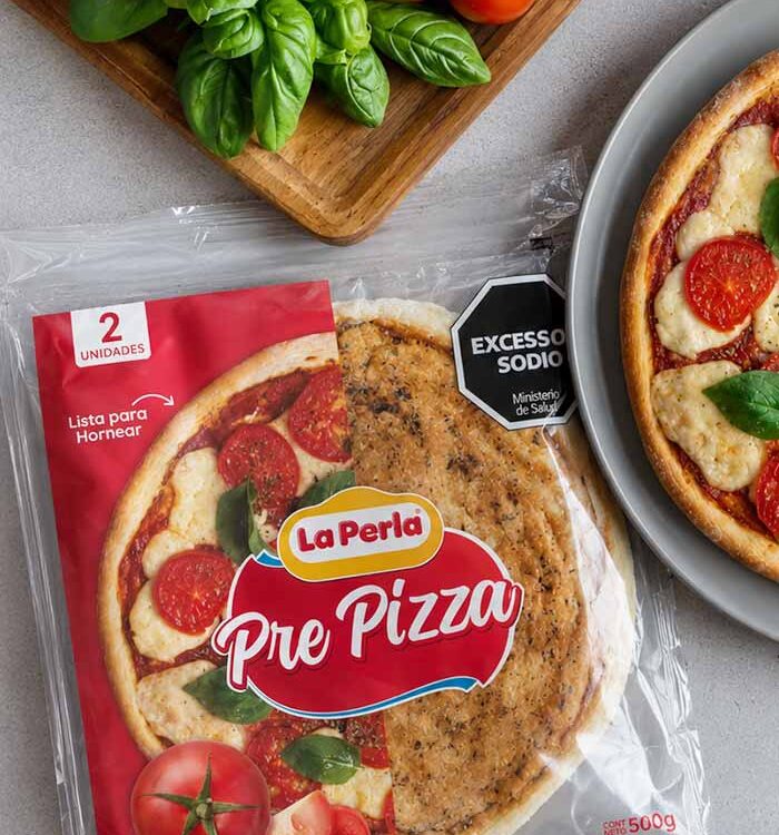 imaginity, la perla prepizza, packaging design, pack