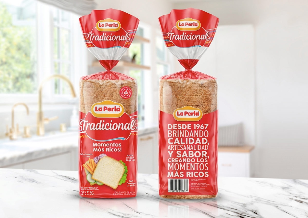 Imaginity, La Perla Sliced Bread, Traditional, Branding, Packaging Design