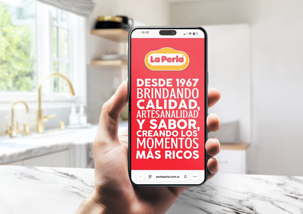 Imaginity, La Perla, Bread, Branding and Packaging Design, Connected Pack, Iphone