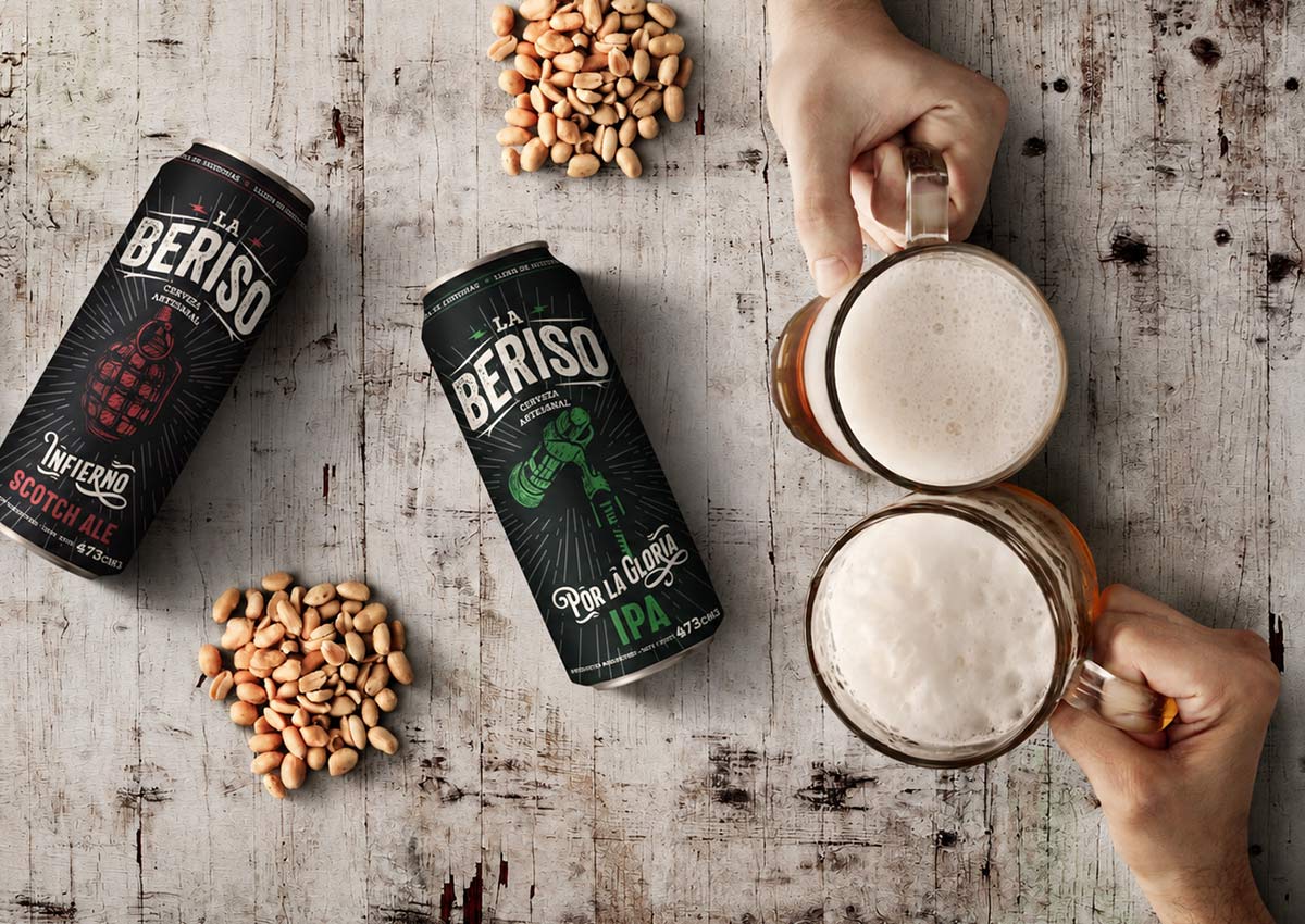 Imaginity, La Beriso, Craft Beer, Packaging Can Design, Rock Music, Argentine Band