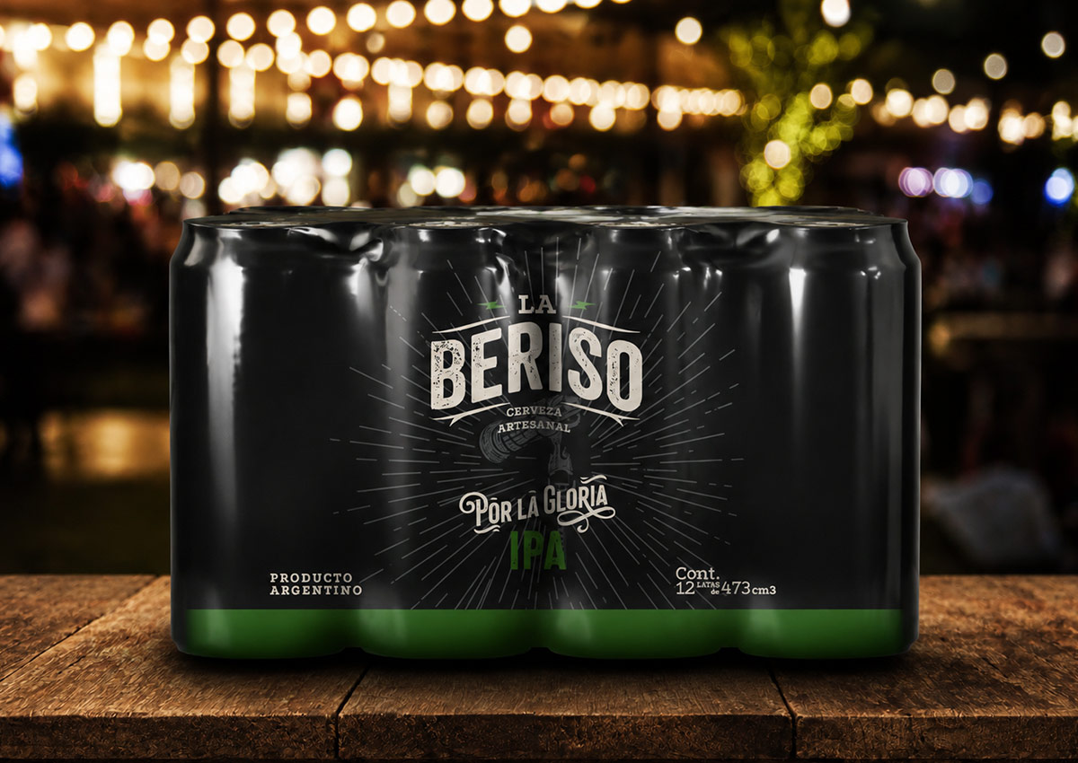 Imaginity, La Beriso, Craft Beer, Packaging Design, Twelve Pack IPA