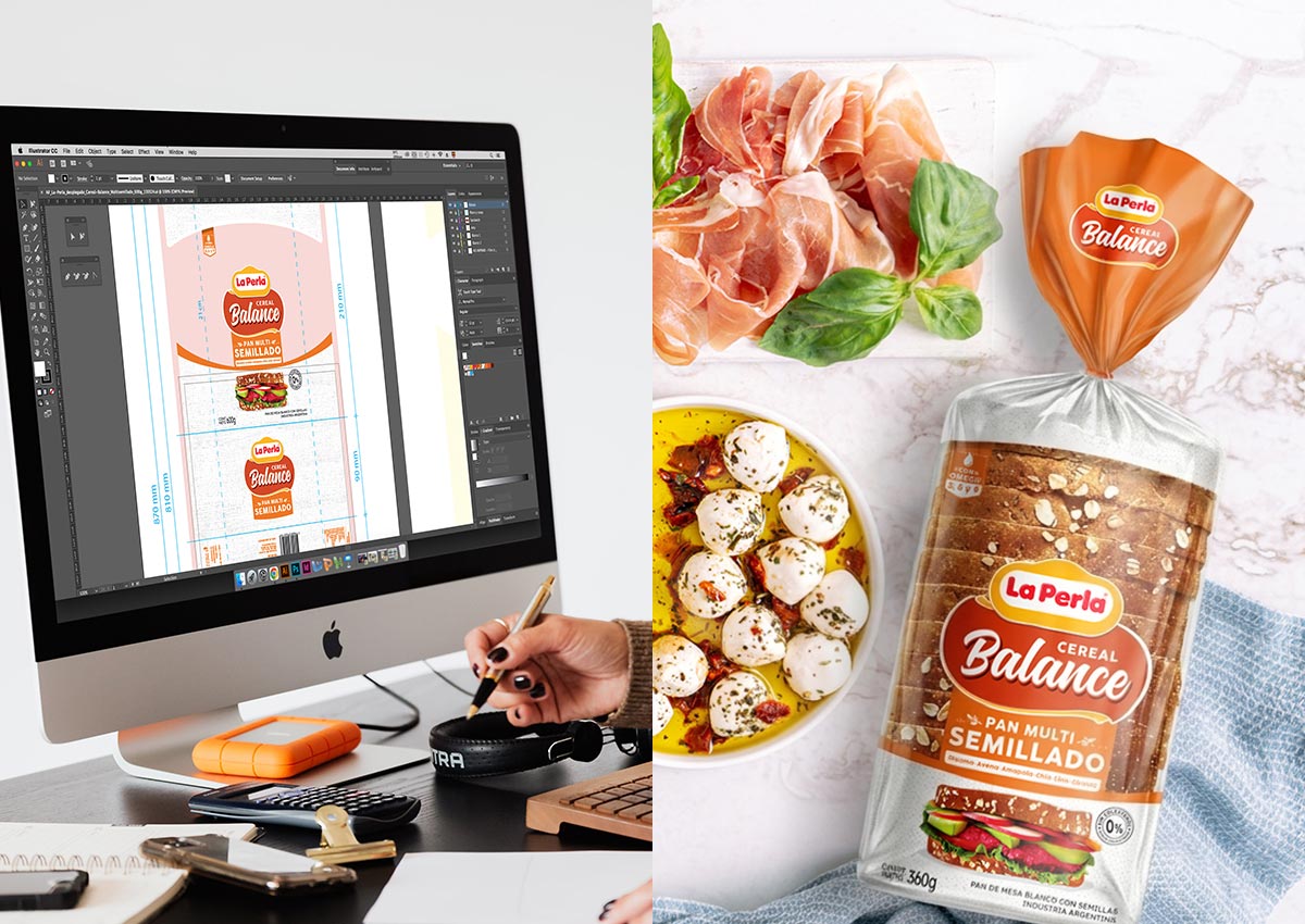 Imaginity, La Perla, Cereal Balance, Special Bread, Rebranding, Packaging Design, Multi Semillado