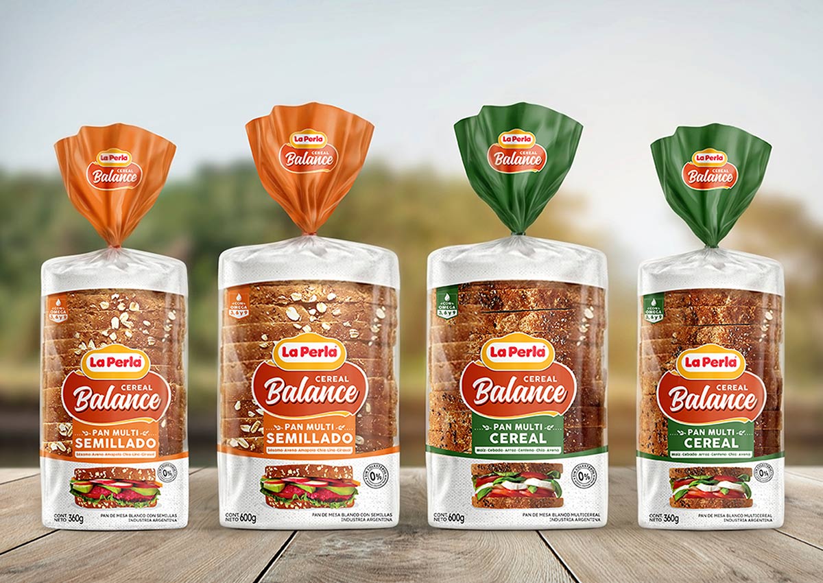 Imaginity, La Perla, Cereal Balance, Bread, Rebranding, Packaging Design, Multi Semillado, Multi Cereal
