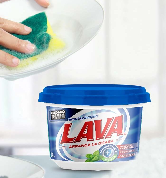 Imaginity, Lava, Crema para Lavavajillas, Diseño de Packaging, Branding, Detergente Menta