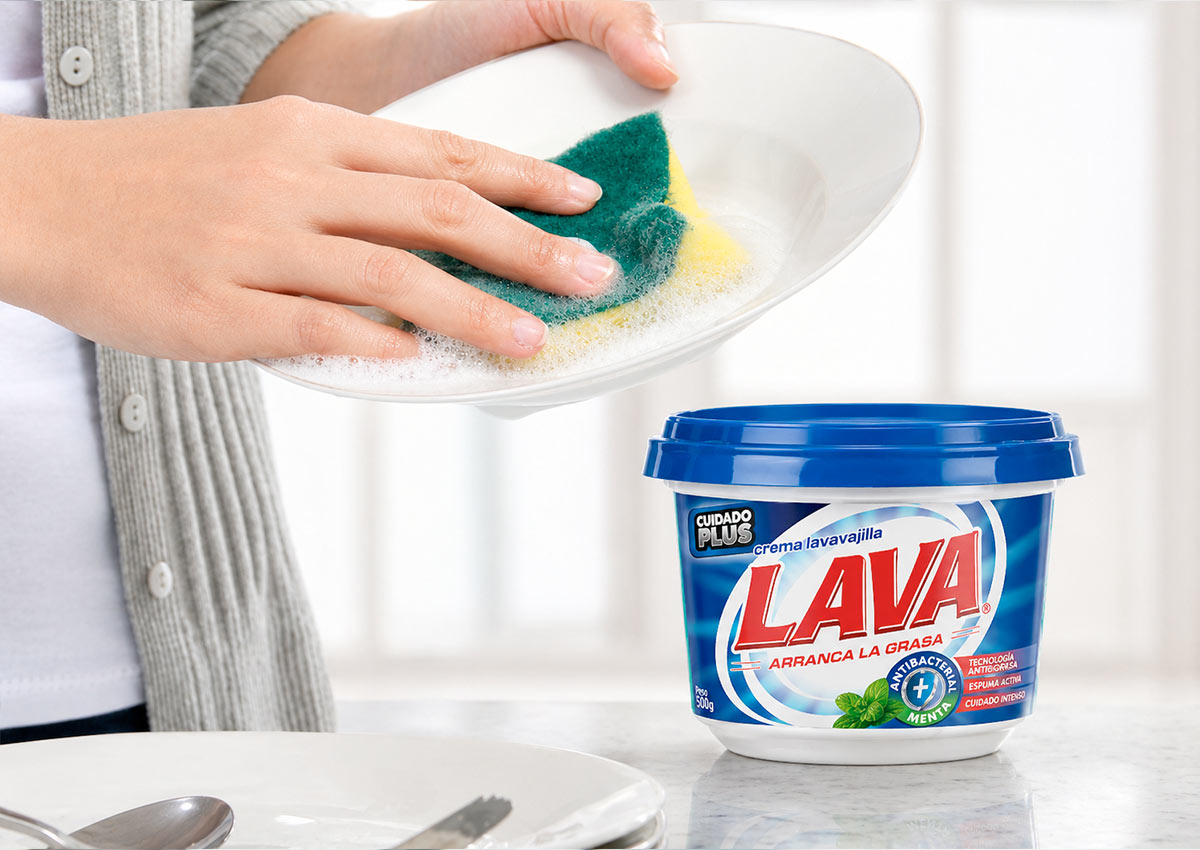 Imaginity, Lava, Dishwashing Cream, Packaging Design, Branding, Menta Detergent