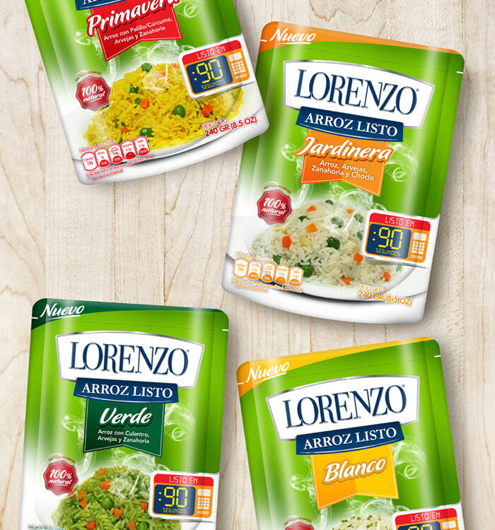 Imaginity, Lorenzo, Ready Rice, Branding, Packaging Design, Icons, Food