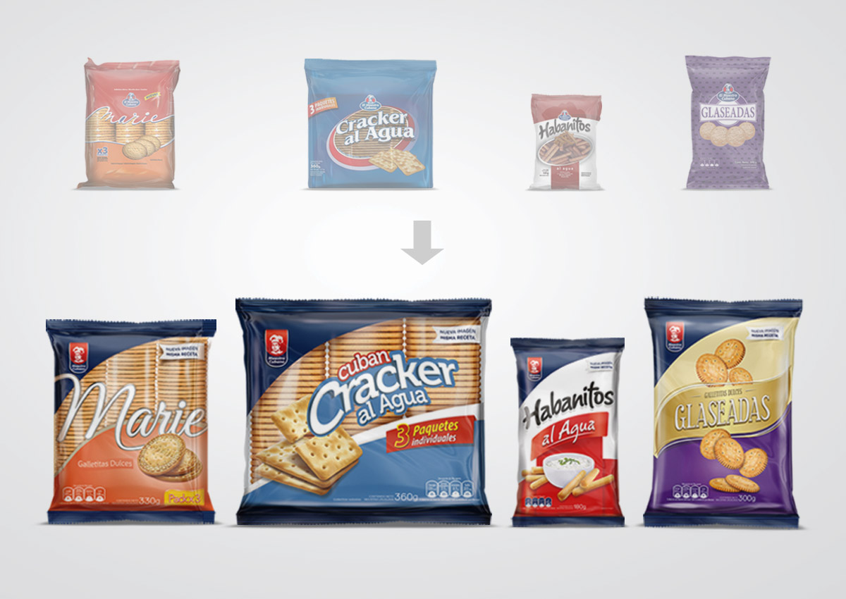 imaginity, maestro cubano, branding packaging design, before after