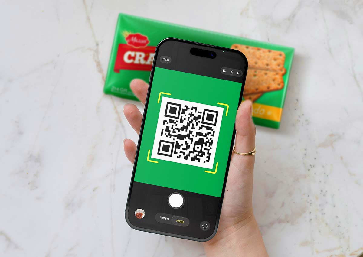 Imaginity, Mazzei, Crackers, Crackers, Packaging Design, qr Pack connect