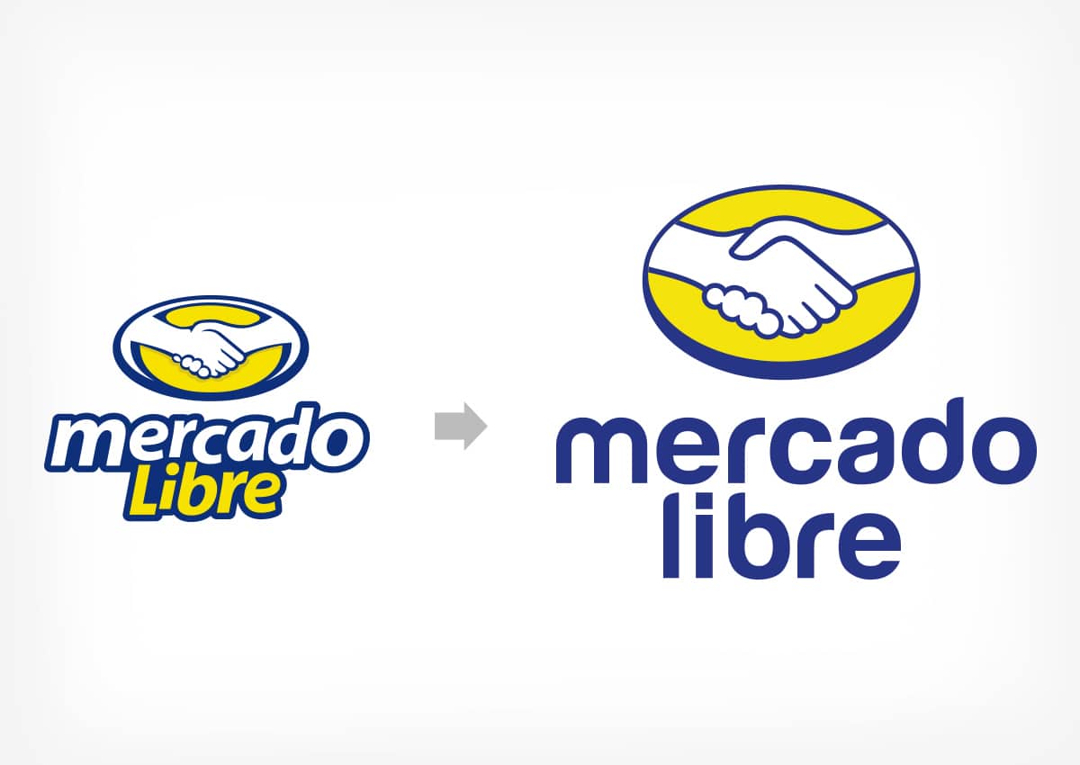 Imaginity, Mercado Libre, Branding, Logo, New Design, Before, After