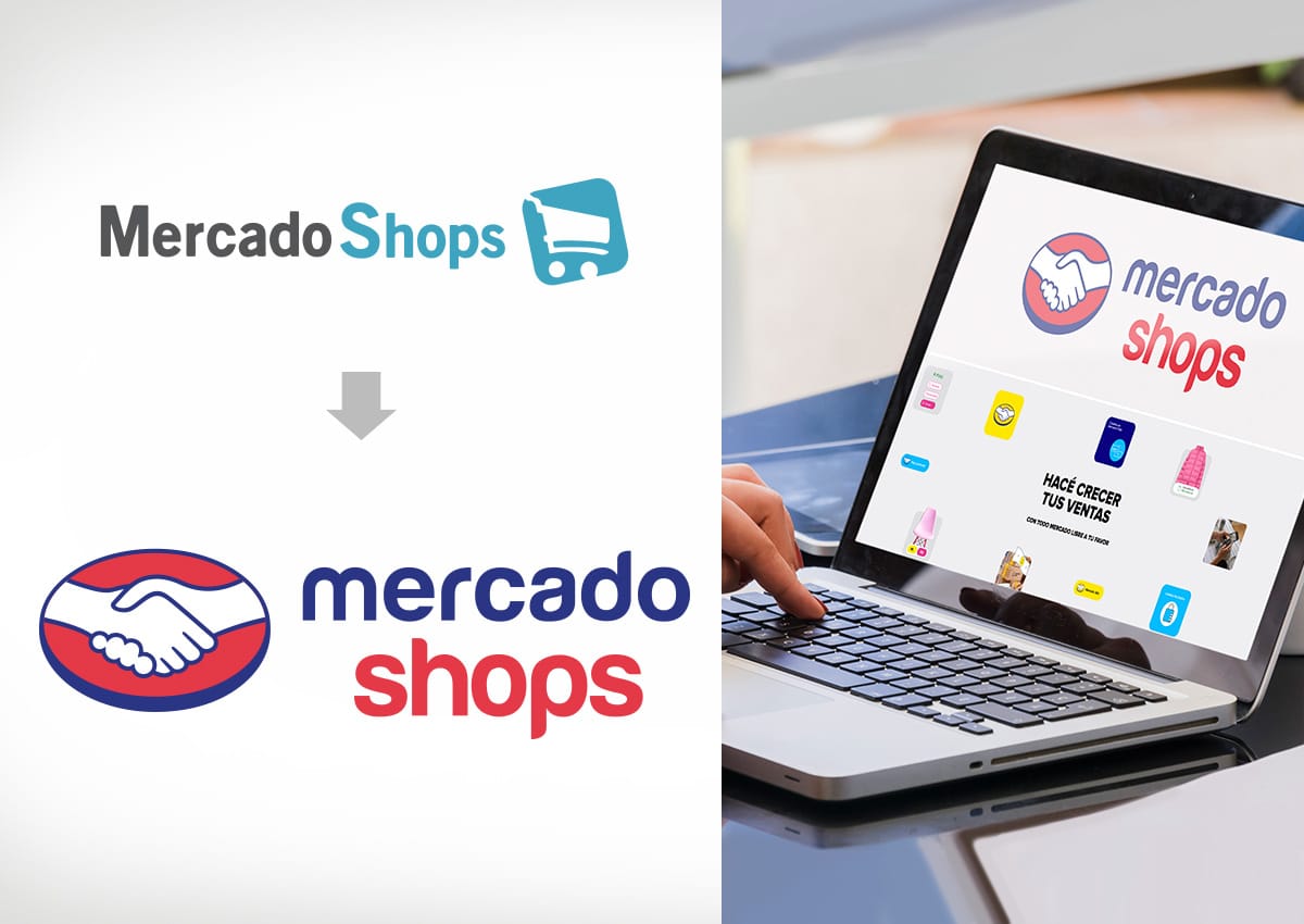 Imaginity, Mercado Libre, Mercado Shops, Branding, New Logo Design, Before, After