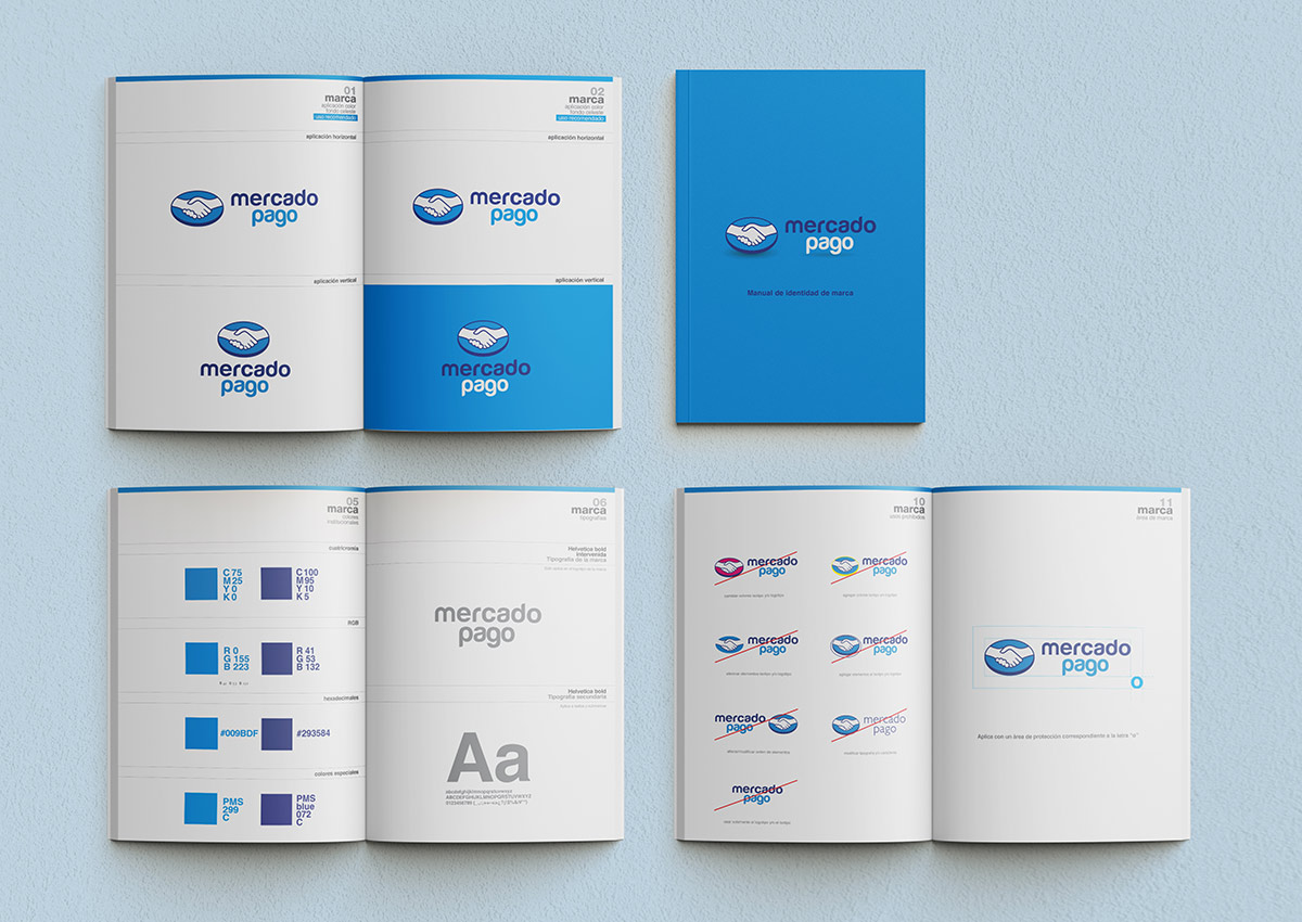 imaginity, Mercado Pago, Mercado Libre, Brand Book Guideline, Logo Design