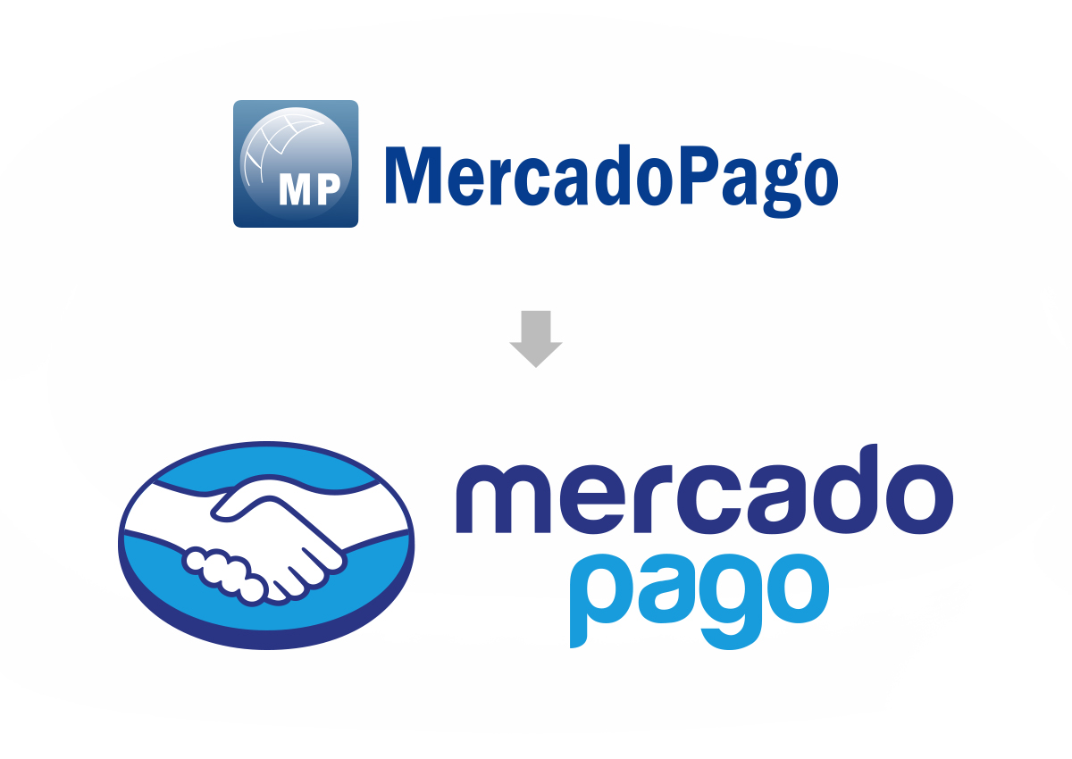 Imaginity, Mercado Pago, Mercado Libre, Logo Design, Before And After