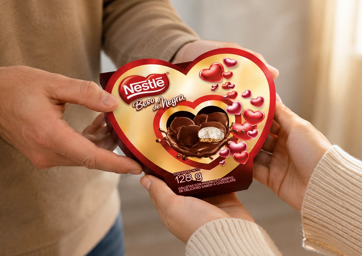 Imaginity, Nestlé, Beso De Negra, Beso De Amor, Special Edition, Pack Design, Special Edition