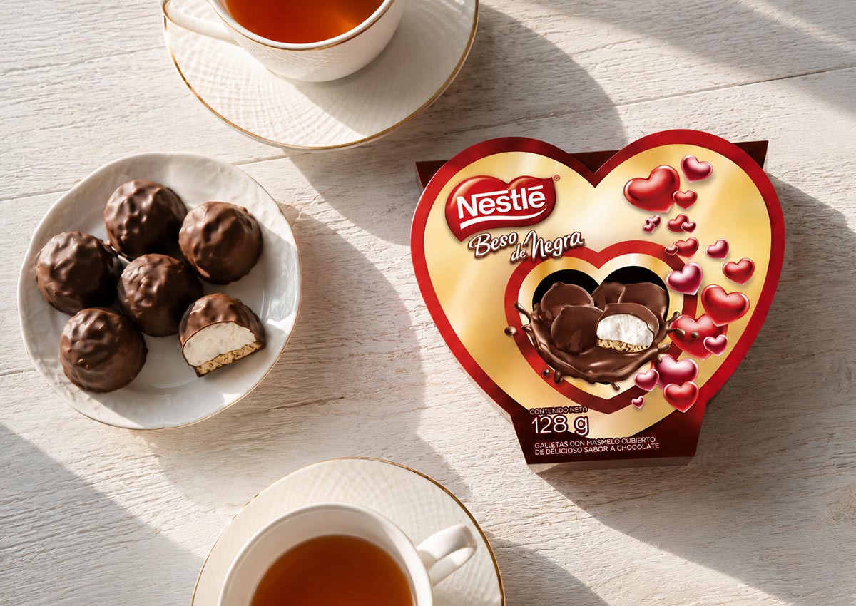Imaginity, Nestlé, Beso De Negra, Beso De Amor, Pack Design, Premium Gifting Experience