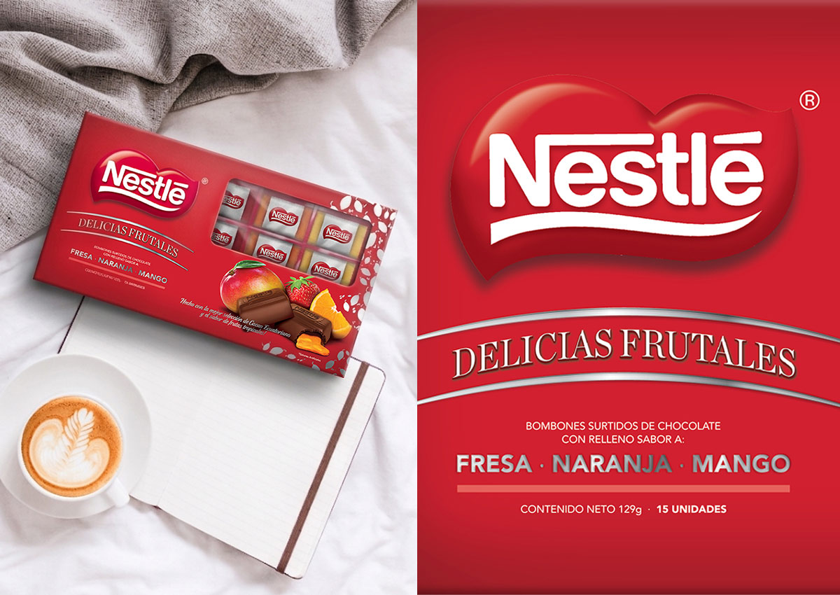 Imaginity, Nestlé, Fruit Delights, New Chocolate Packaging Design, Special Edition, Fruit Delights