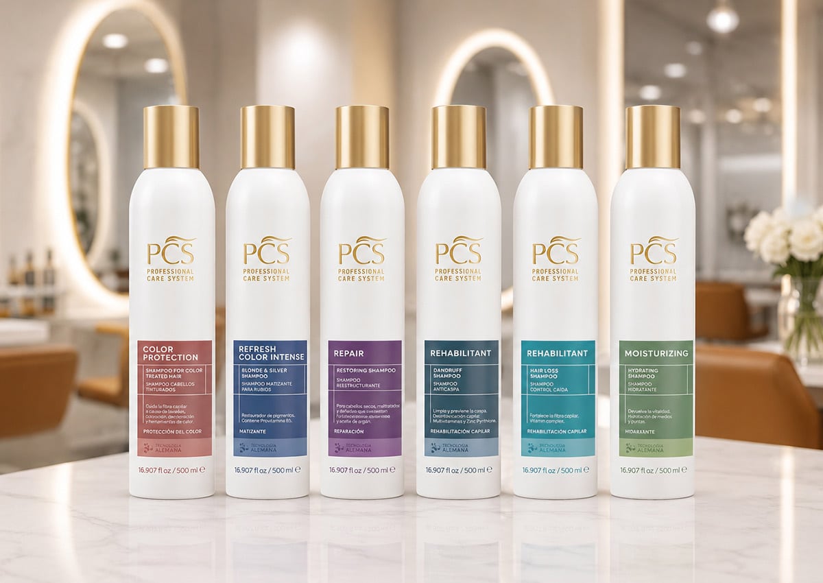 Imaginity, PCS, Professional Care System, Color Protection, Hair Treatment, Beauty Salon, Packaging Design, Hair
