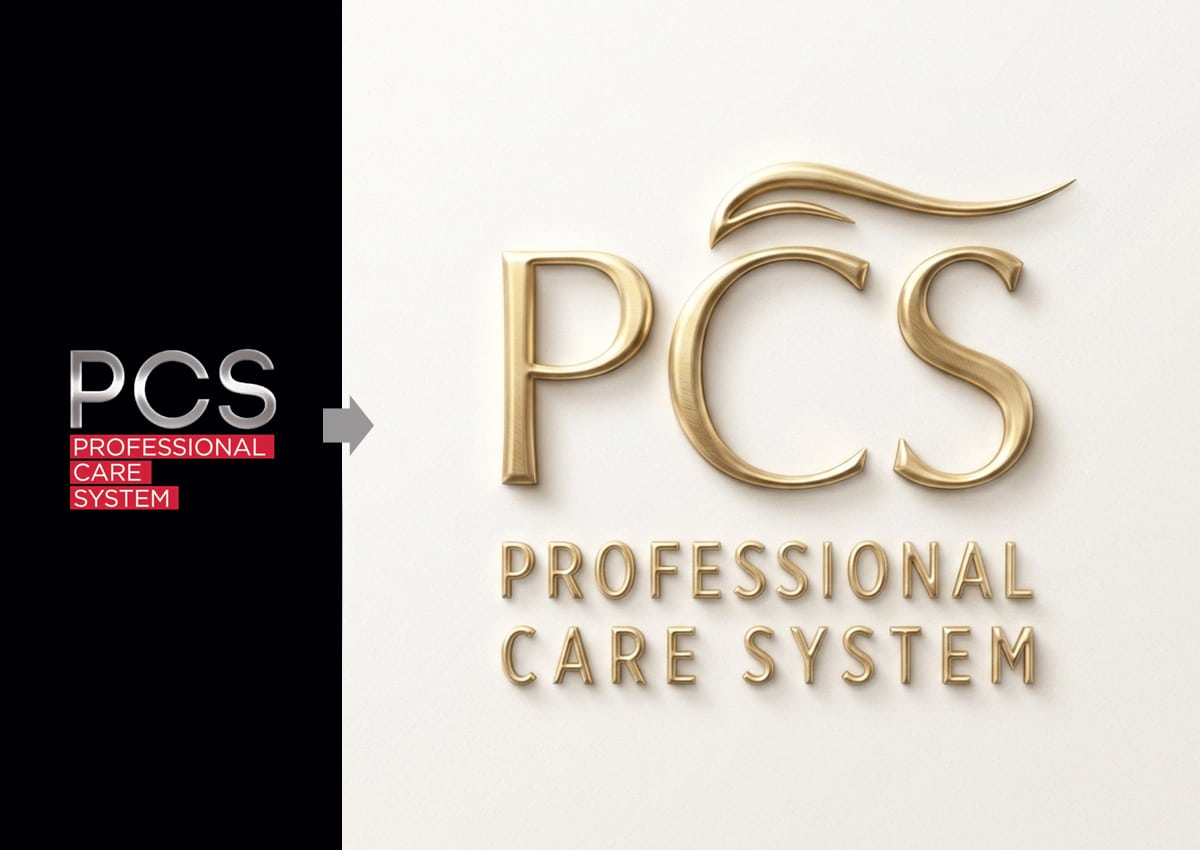 Imaginity, PCS, Professional Care System, Color Protection, Hair Treatment, Branding, New Logo, Before, After
