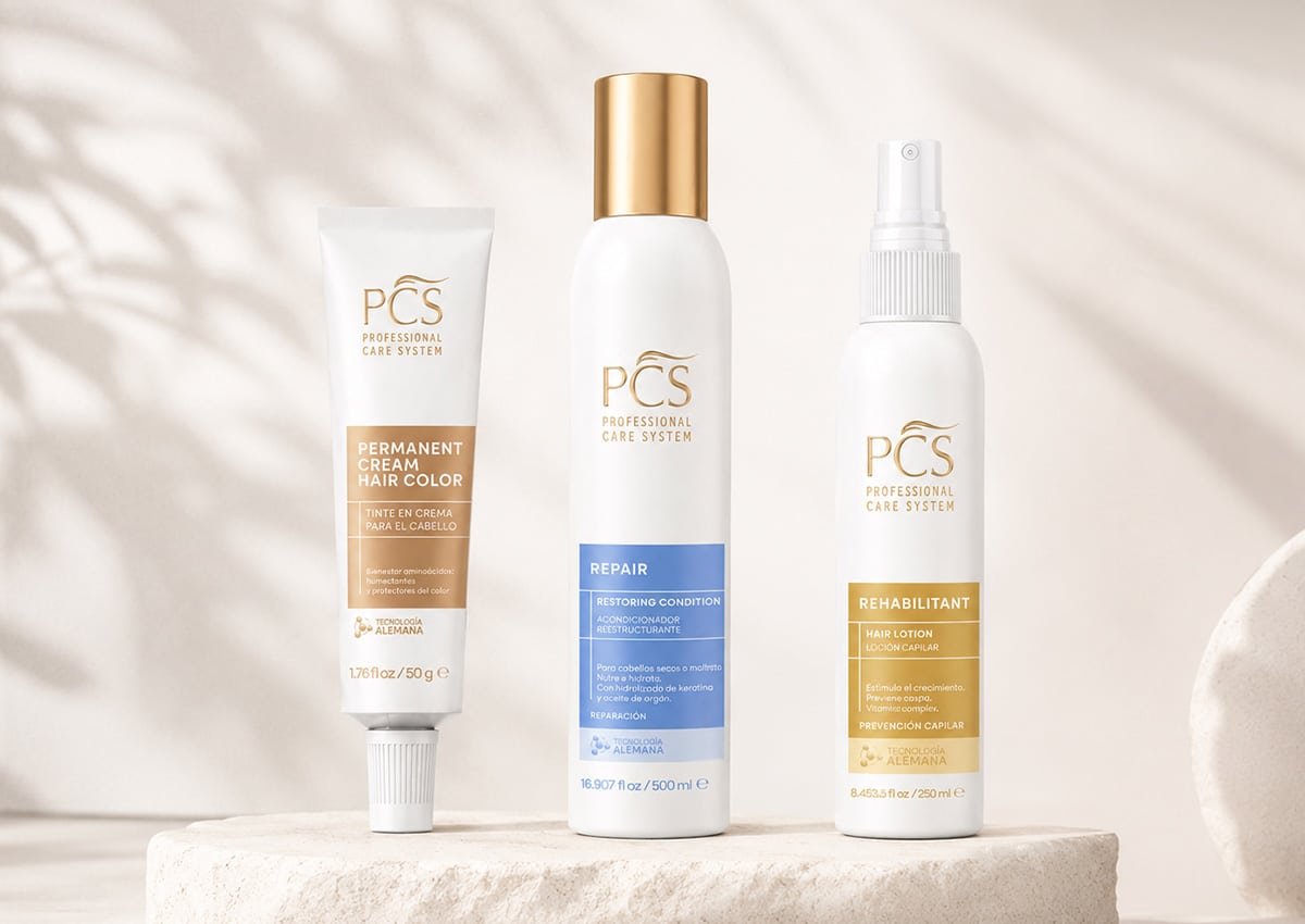 Imaginity, PCS, Professional Care System, Hair Treatment, Product Line, Pack Design