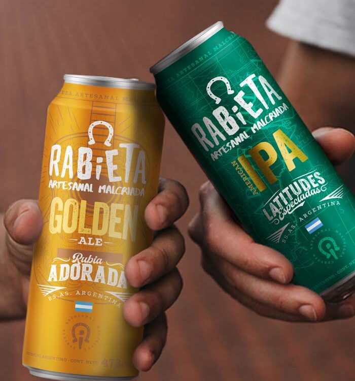 Imaginity, Rabieta beer, packaging design, ipa