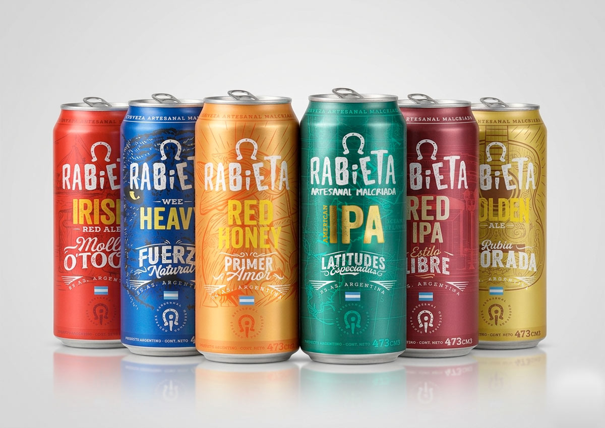 Imaginity, Rabieta, Beer, Packaging Design, Craft