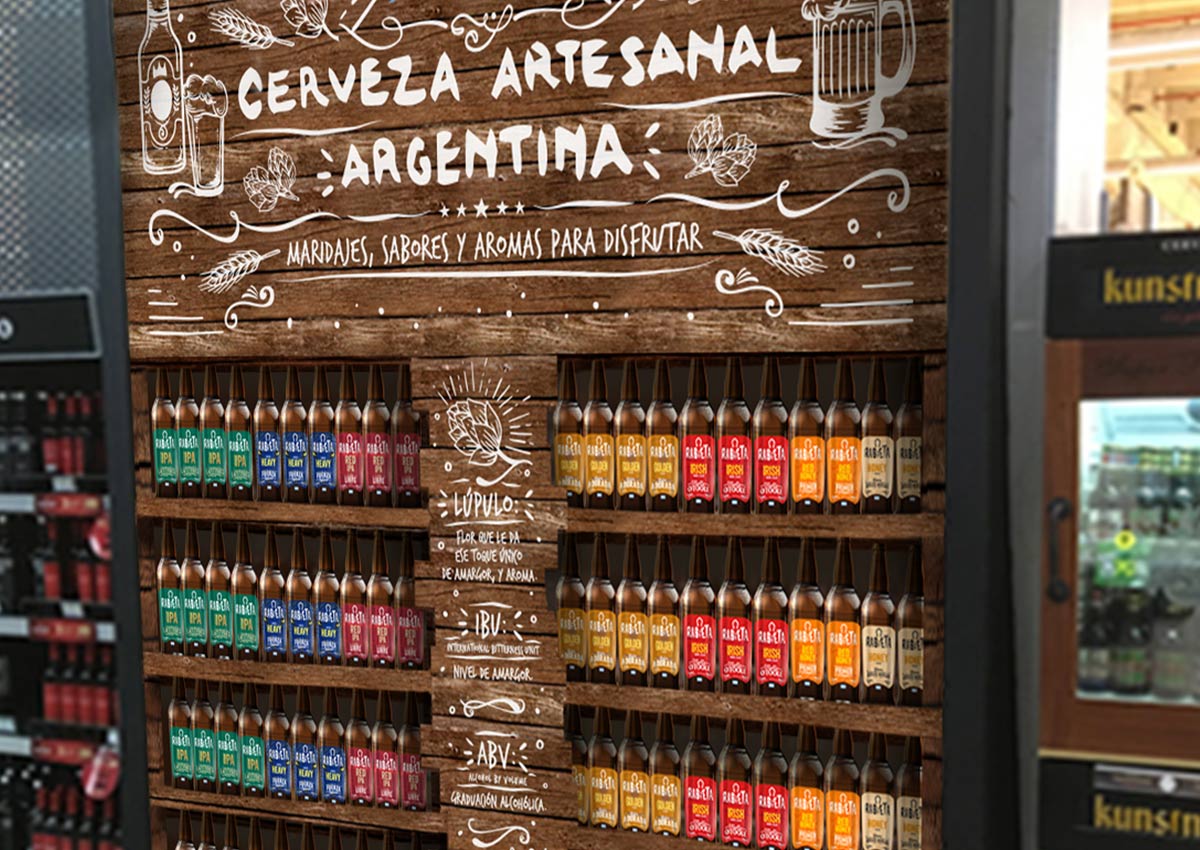 Imaginity, Rabieta, Craft Beer, In Store, Shelft, Market