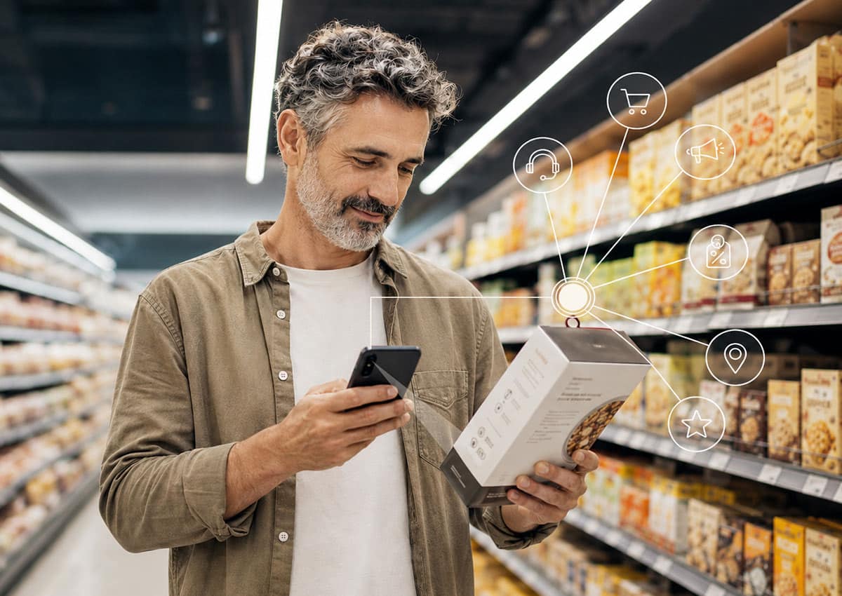 Imaginity, Services, Connected Pack, QR, Scanning, Mobile, Market