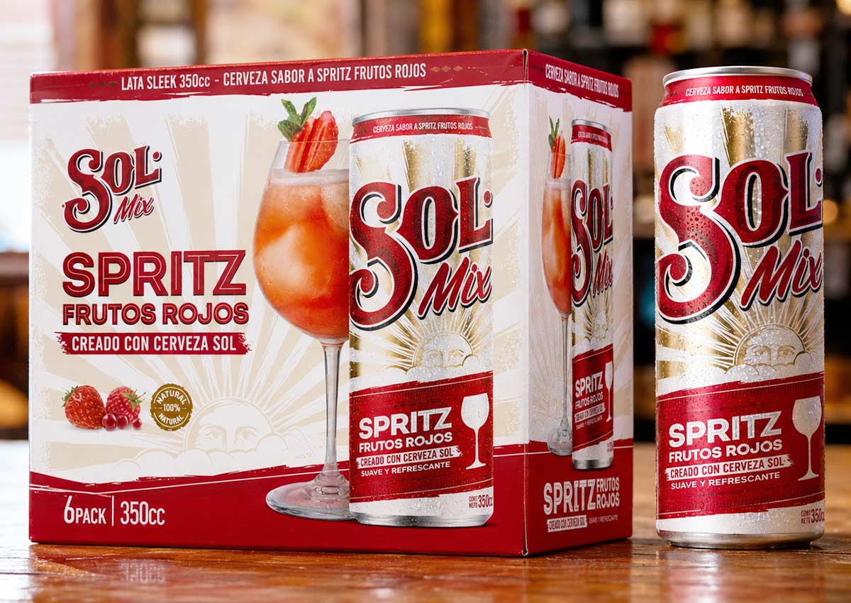 imaginity, sol mix, packaging design, 6pack frutos rojos