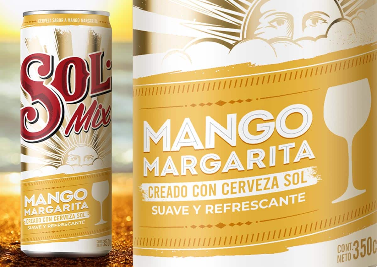 Imaginity, Sol Mix, Packaging Design, Chile, Can Beer, Spritz, Mango Marcagira, Cocktail, Tactile_Craft