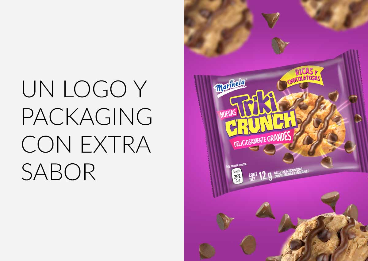 Imaginity, Triki Crunch, Diseño de Packaging
