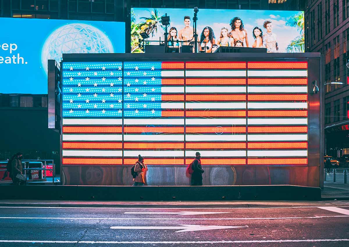 imaginity, usa, ny flag