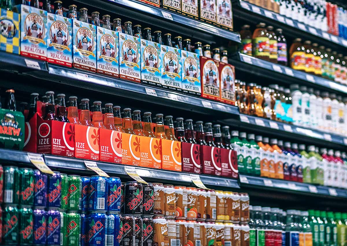 Imaginity, USA, Packaging Really Drive 20 Percent Of Brand Image, Beverages, Supermarket Shelf