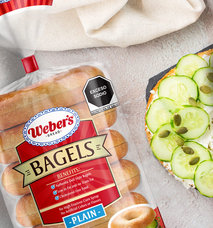 Imaginity, Webers, Bread, Bagels, Packaging Design, Food