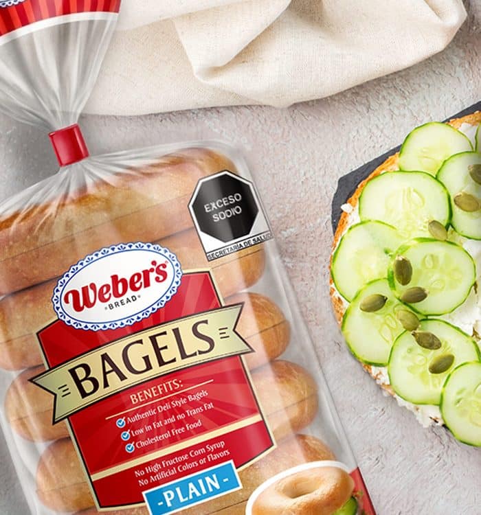 Imaginity, Weber´s, Bread, Bagels, Plain, Packaging Design, Food