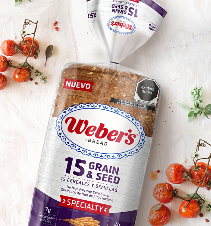 Imaginity, Weber´s, Specialty, Special, Bread, Packaging Design, 15 Grain And Seed, Artisan, Food
