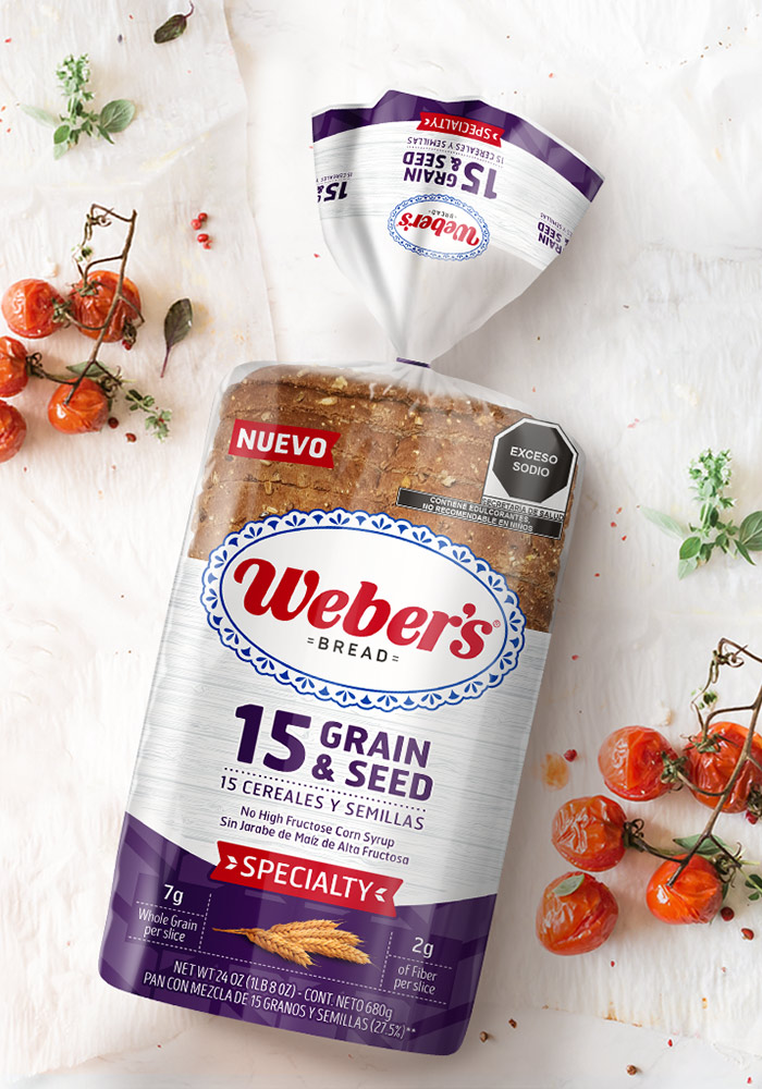 Imaginity, Weber´s, Specialty, Special, Bread, Packaging Design, 15 Grain And Seed, Artisan, Food
