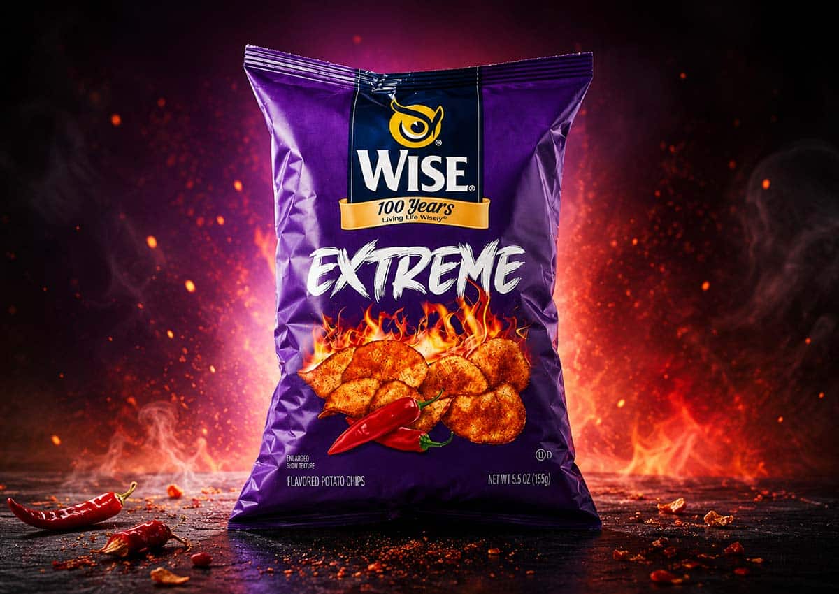Imaginity, Wise Snacks Extreme, Packaging Design, Pack extreme