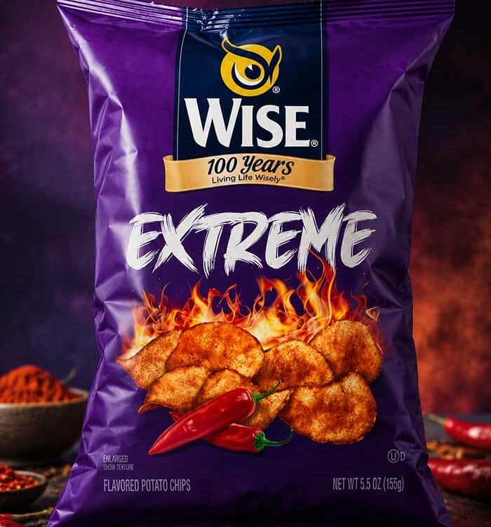 Imaginity, Wise Snacks Extreme, Packaging Design, Pack new